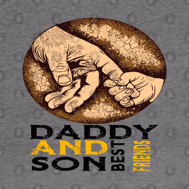 daddy and son best friends by TOPTshirt